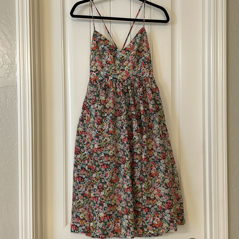 J Crew Floral Dress 00